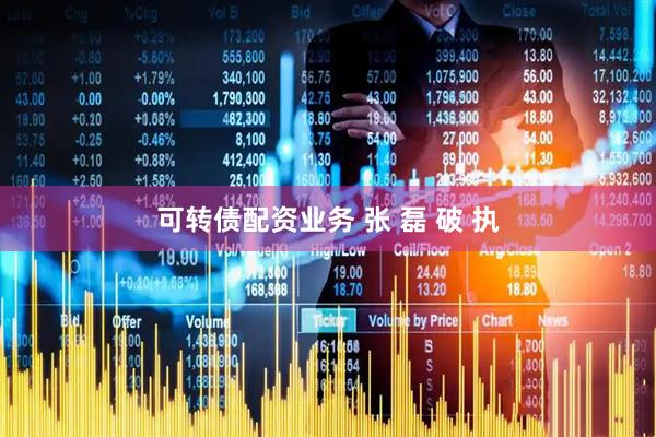 可转债配资业务 张 磊 破 执